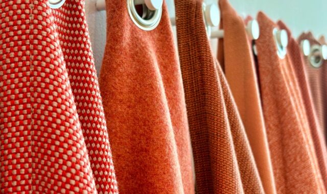 curtain, fabric, red, texture, design, home decor, interior design, pattern, grommets, hanging, home textiles, home accessories, shade, color pattern, decorative, modern, curtain rings