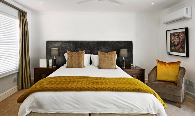 bedroom, sleep, bed, hotel room, furniture, beddings, windows, window panel, window pane, chair, side tables, lamps, bedroom interiors, bedroom furniture, pillows, blankets, comforter, room, airconditioning unit, ceiling fan, indoors, interior, interior design, bedroom, hotel room, hotel room, hotel room, hotel room, hotel room, ceiling fan, ceiling fan