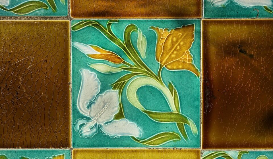 tile, wall tile, jugendstil, art nouveau, ceramic, decorative, design, vintage, pattern, elegant, mosaic, art nouveau, art nouveau, art nouveau, art nouveau, art nouveau