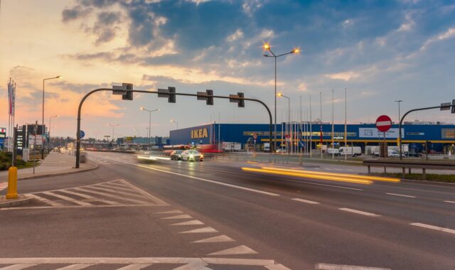 road, ikea, krakow, car wallpapers, car