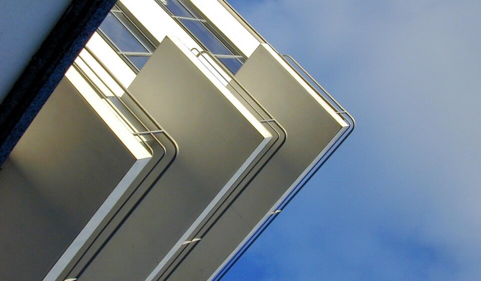 bauhaus, atelier building, modern, architecture, germany, dessau, heaven, blue, balcony, gropius, bauhaus, bauhaus, bauhaus, bauhaus, bauhaus