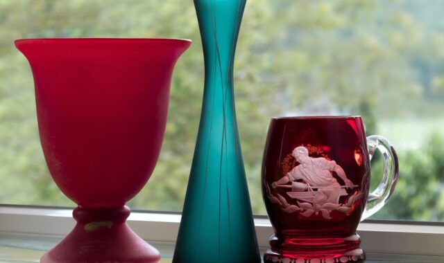 glass, vase, jug, deco, window, decoration, glassblower, art, craft